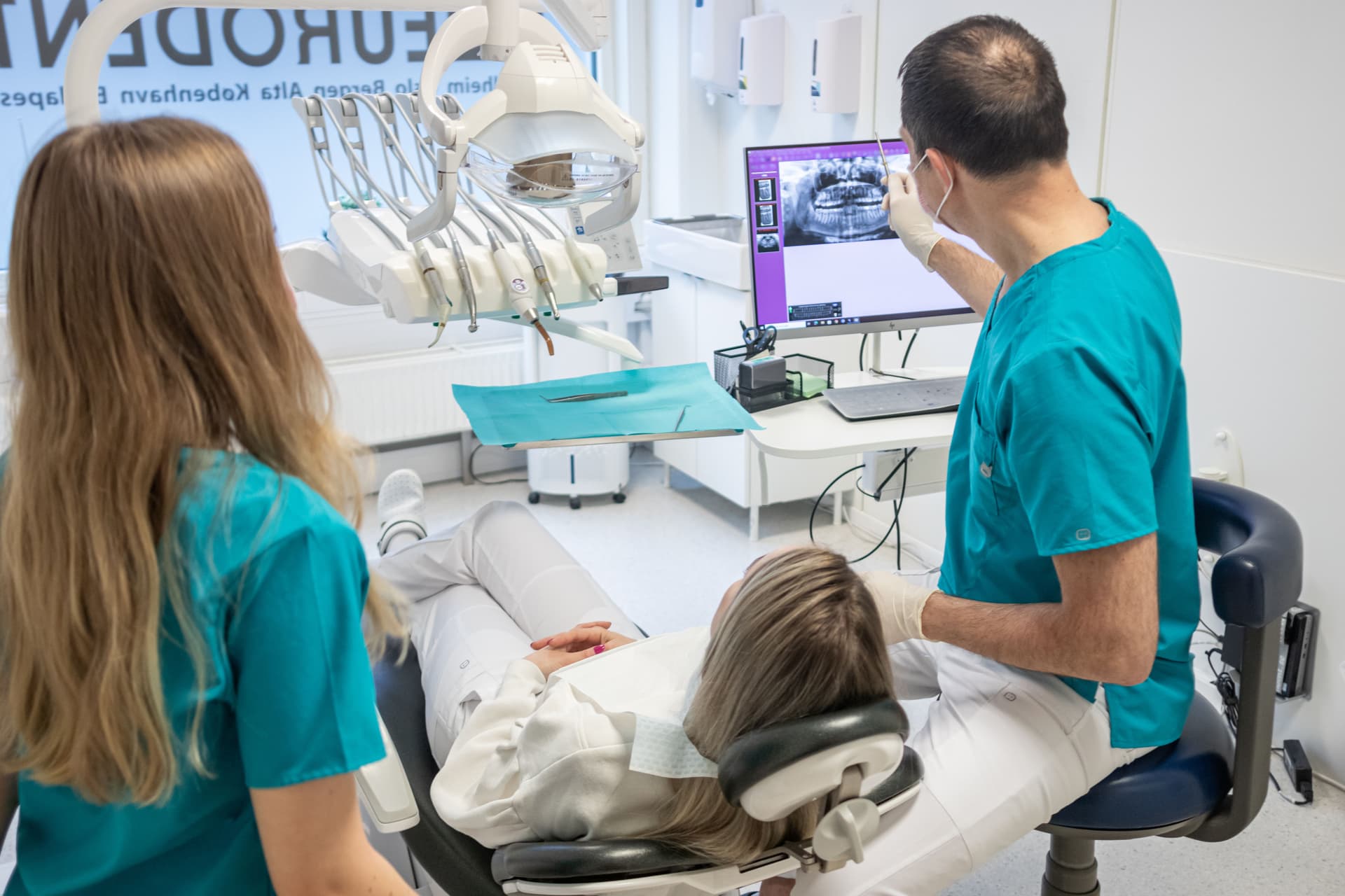 Gravid hos tannlegen