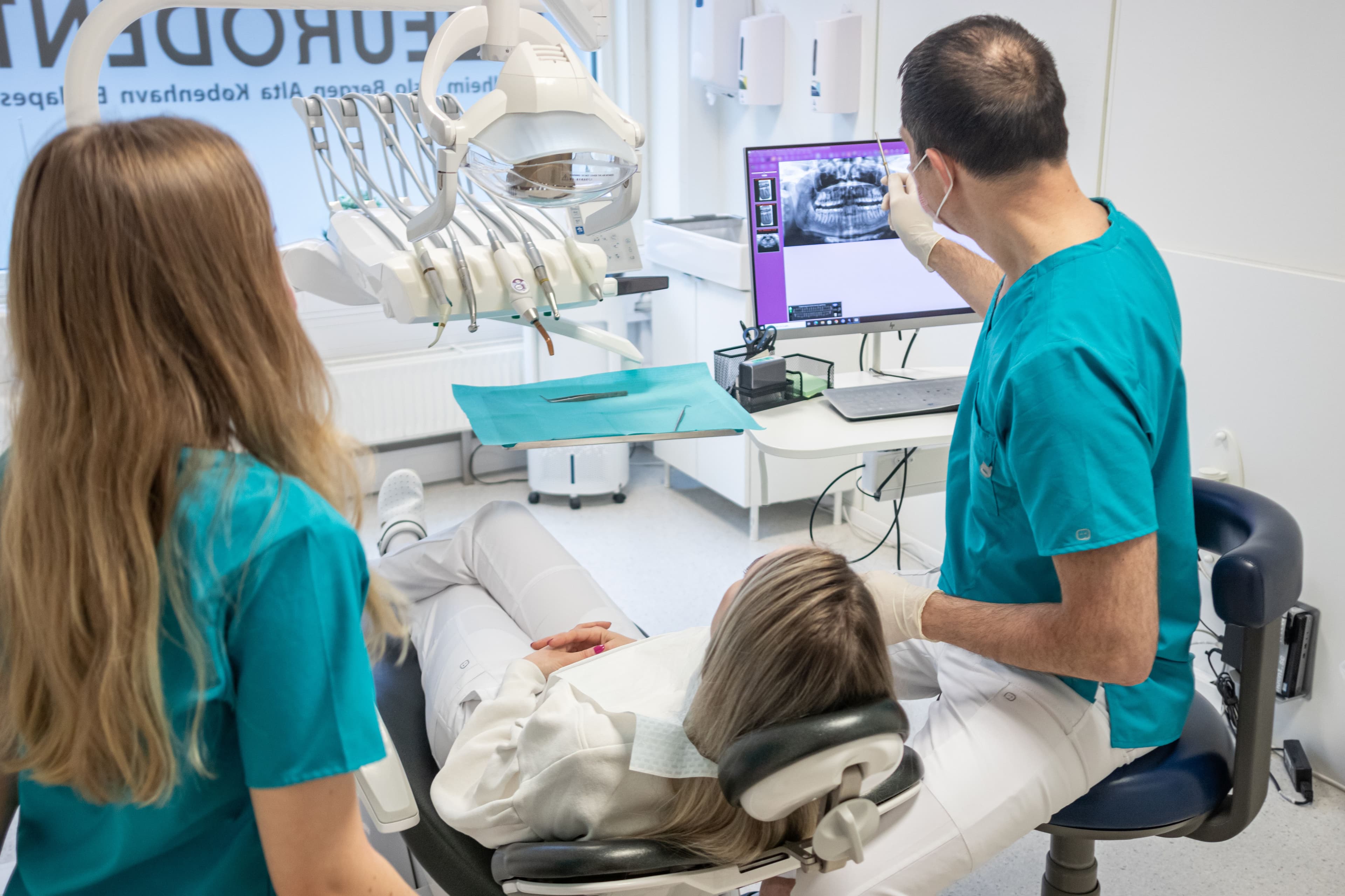 Gravid hos tannlegen