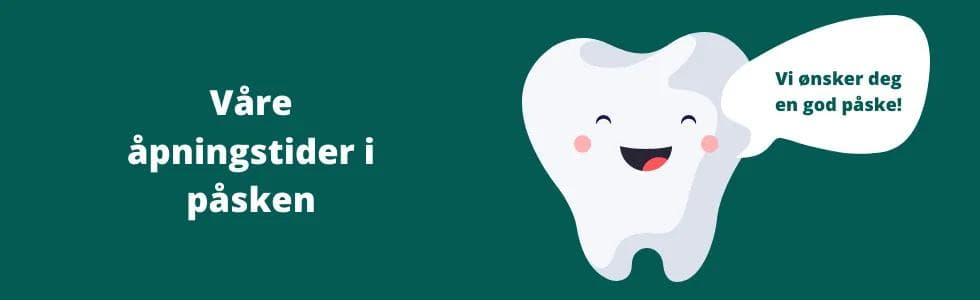 Åpningstider i påsken 2021